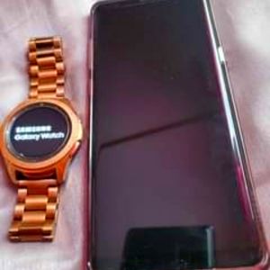 Samsung galaxy note and galaxy smart watch 4